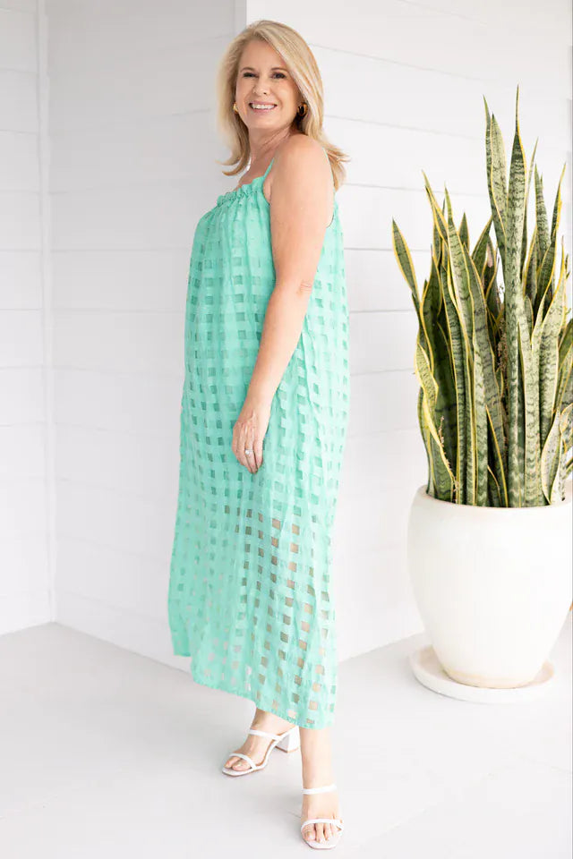 LaSofia La Sofia Alice Midi Dress La Sofia Alice Midi Dress Splash Swimwear Dresses