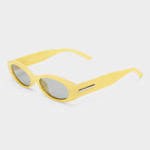 Le Specs Le Specs Belladonna Sunnies - Acid Yellow Pearl LSP2627973 Le Specs Belladonna Sunnies - Acid Yellow Pearl Splash Swimwear Sunnies 9324976449160