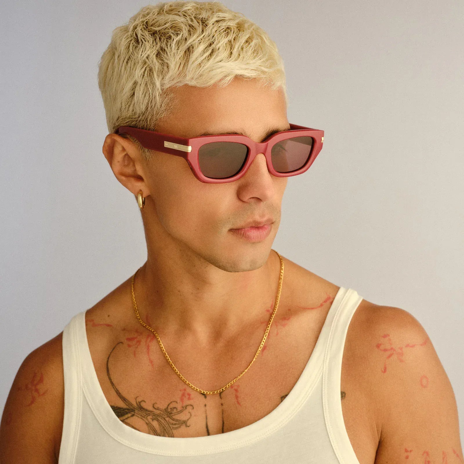 Le Specs Le Specs Curito Sunnies - Burgundy Le Specs Outta Love Sunnies - Pearl Caramel Splash Swimwear Sunnies 1000031283