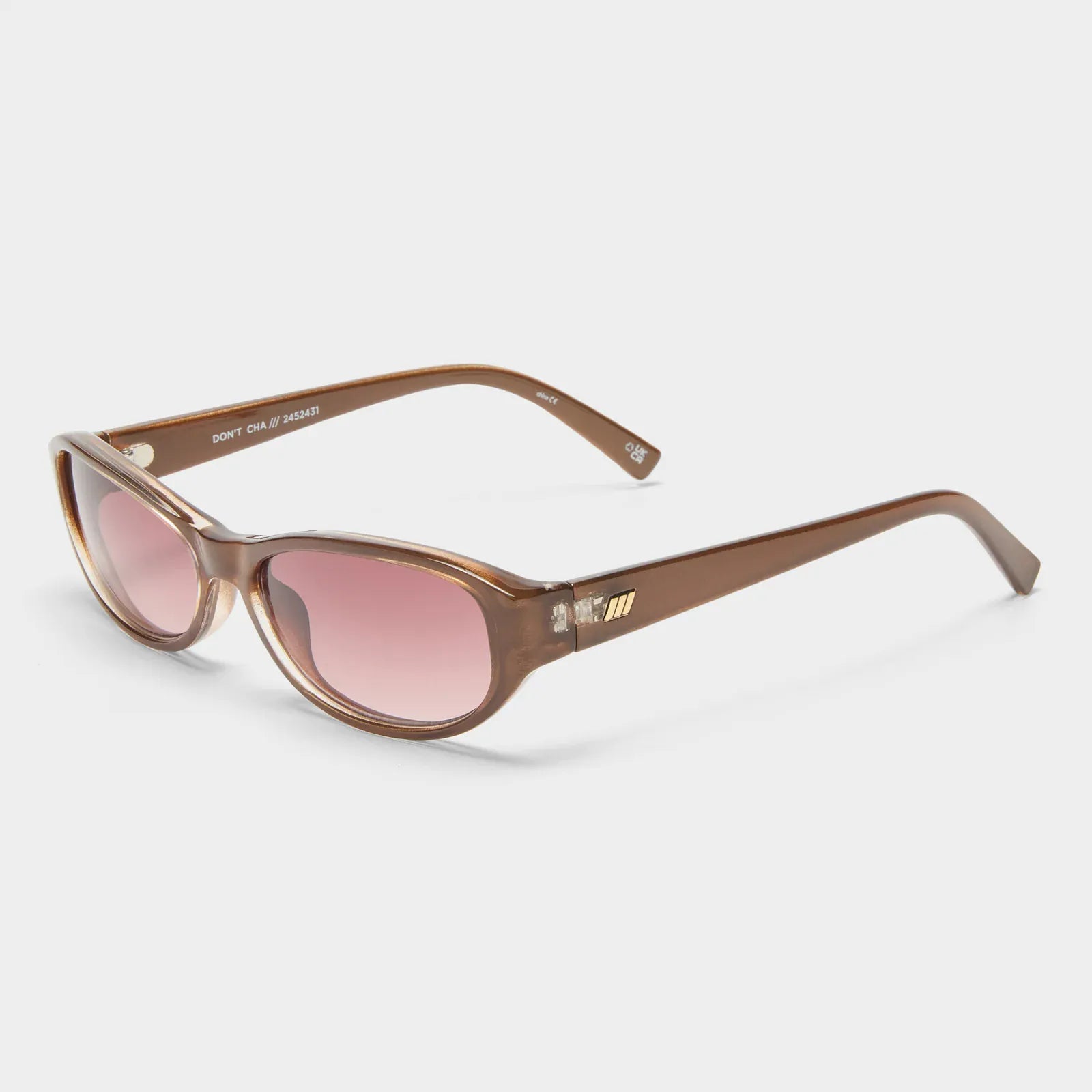 Le Specs Le Specs Don't Cha Sunnies - Pearl Chocolate LSP2452431 Le Specs Outta Love Sunnies - Pearl Caramel Splash Swimwear Sunnies 9324976418944