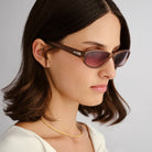 Le Specs Le Specs Don't Cha Sunnies - Pearl Chocolate LSP2452431 Le Specs Outta Love Sunnies - Pearl Caramel Splash Swimwear Sunnies 9324976418944