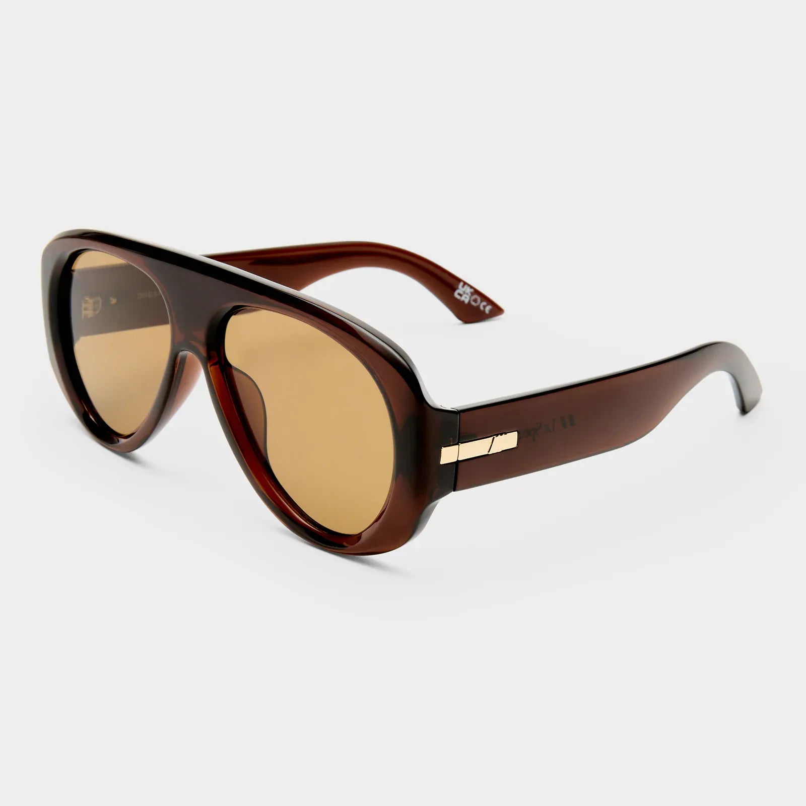 Le Specs Le Specs Dream Boat Sunnies - Coco LSP2652322 Le Specs Outta Love Sunnies - Pearl Caramel Splash Swimwear Sunnies 9324976437952
