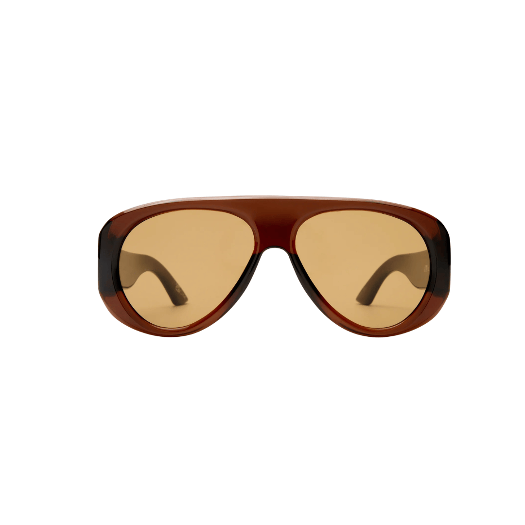Le Specs Le Specs Dream Boat Sunnies - Coco LSP2652322 Le Specs Outta Love Sunnies - Pearl Caramel Splash Swimwear Sunnies 9324976437952