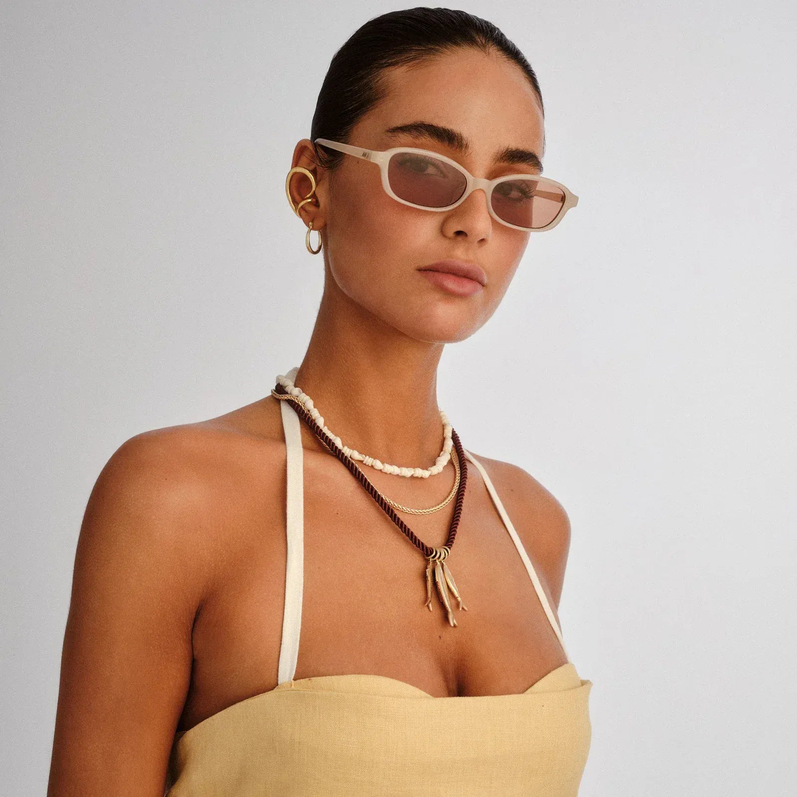 Le Specs Le Specs Honey Pot - Nude LSP2652318 Le Specs Honey Pot - Nude Splash Swimwear Sunnies 9324976437914