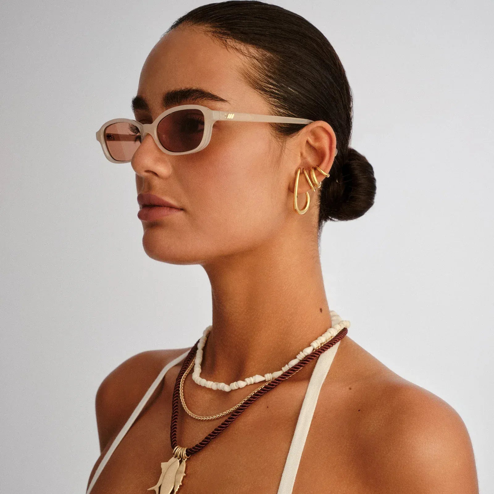 Le Specs Le Specs Honey Pot - Nude LSP2652318 Le Specs Honey Pot - Nude Splash Swimwear Sunnies 9324976437914