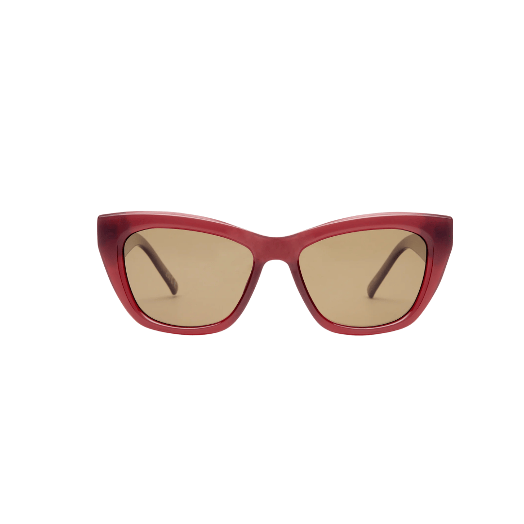 Le Specs Le Specs Lumen + Sunnies - Cranberry LWF2652383 Le Specs Outta Love Sunnies - Pearl Caramel Splash Swimwear Sunnies 9324976446862