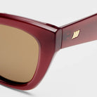 Le Specs Le Specs Lumen + Sunnies - Cranberry LWF2652383 Le Specs Outta Love Sunnies - Pearl Caramel Splash Swimwear Sunnies 9324976446862