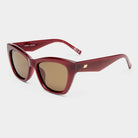 Le Specs Le Specs Lumen + Sunnies - Cranberry LWF2652383 Le Specs Outta Love Sunnies - Pearl Caramel Splash Swimwear Sunnies 9324976446862