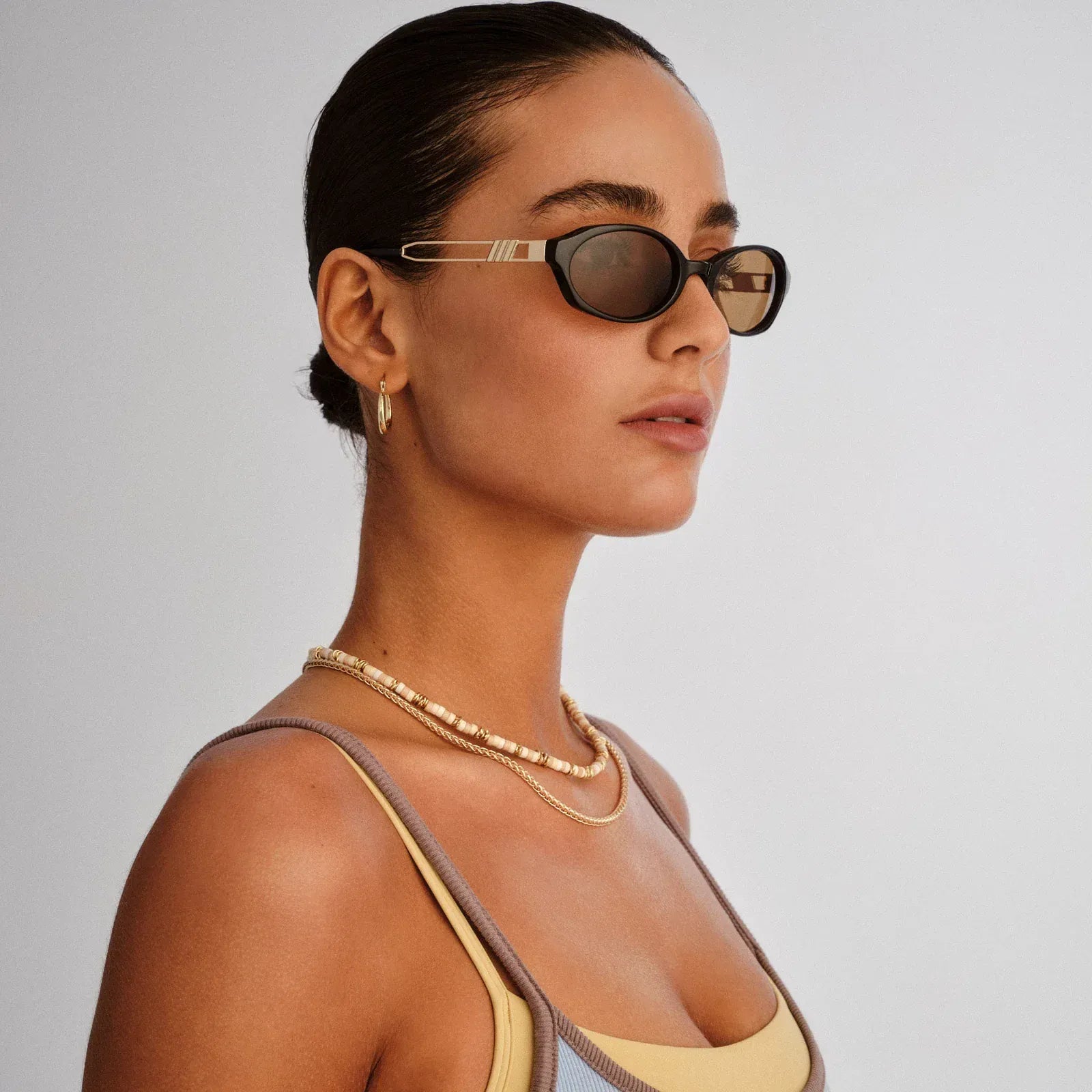 Le Specs Le Specs Lunita - Black Light Brown Mono LSP2652334 Le Specs Lunita - Black Light Brown Mono Splash Swimwear Sunnies 9324976438072