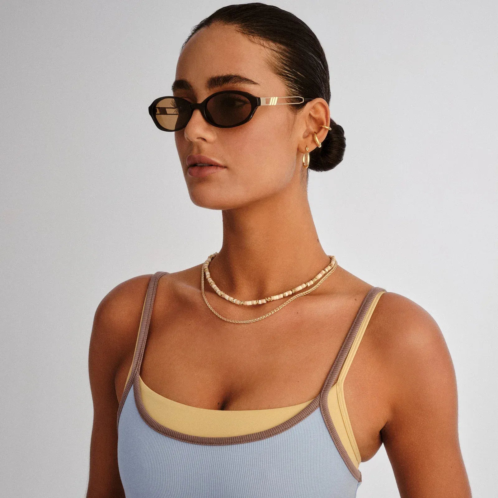 Le Specs Le Specs Lunita - Black Light Brown Mono LSP2652334 Le Specs Lunita - Black Light Brown Mono Splash Swimwear Sunnies 9324976438072