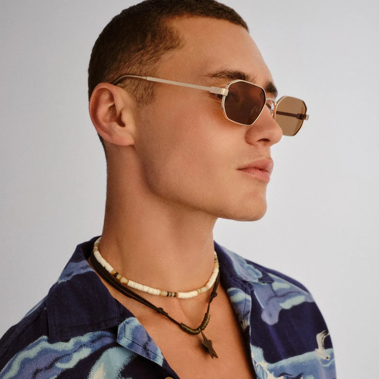 Le Specs Le Specs Mythic - Gold LSU2652324 Le Specs Mythic - Gold Splash Swimwear Sunnies 1000029569