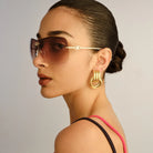 Le Specs Le Specs Parallel Universe - Gold LSP2627942 Le Specs Parellel Universe - Gold Splash Swimwear Sunnies 9324976445742