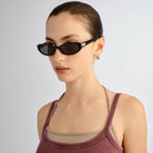 Le Specs Le Specs Popalicious + Sunnies - Black LWF2627903 Le Specs Outta Love Sunnies - Pearl Caramel Splash Swimwear Sunnies 9324976441560