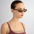 Le Specs Le Specs Popalicious Sunnies - Cocoa LWF2627941 Le Specs Outta Love Sunnies - Pearl Caramel Splash Swimwear Sunnies 9324976444172