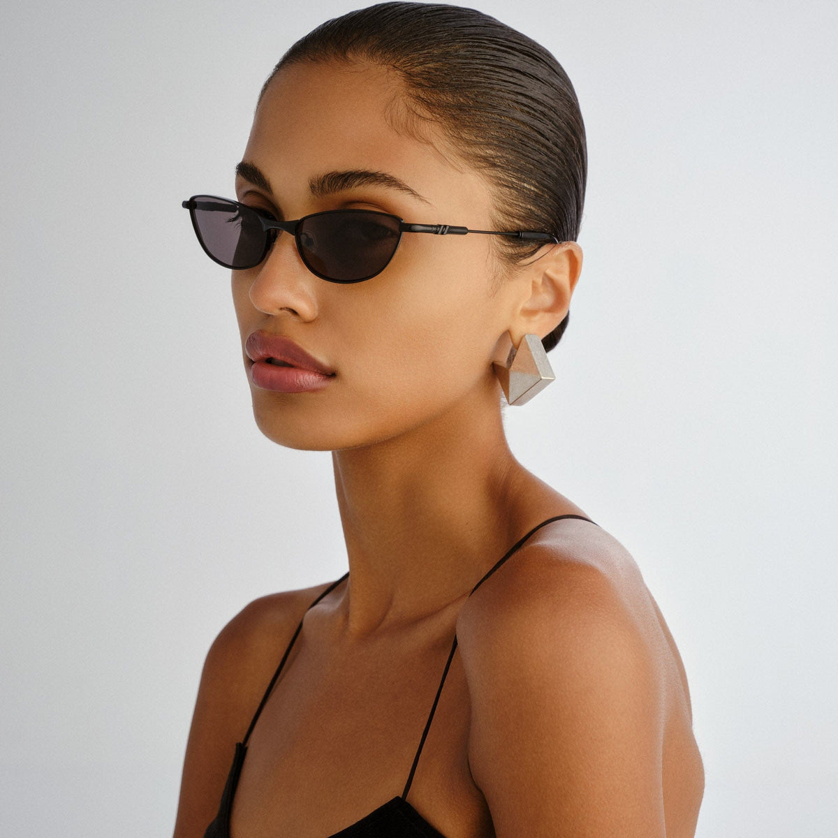 Le Specs Le Specs Thorned Sunnies - Black LSU2627951 Le Specs Thorned Sunnies - Black Splash Swimwear Sunnies 9324976449238