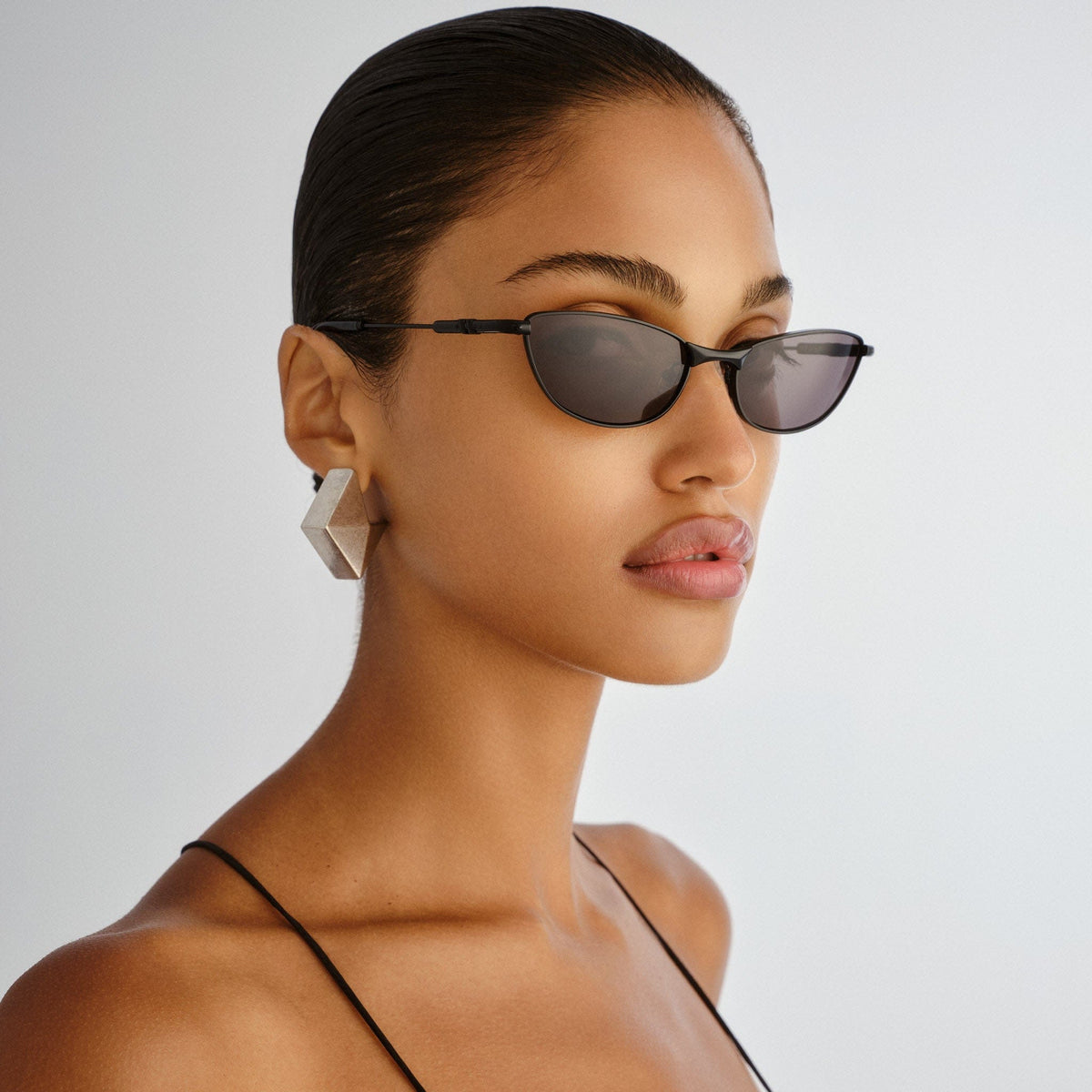 Le Specs Le Specs Thorned Sunnies - Black LSU2627951 Le Specs Thorned Sunnies - Black Splash Swimwear Sunnies 9324976449238