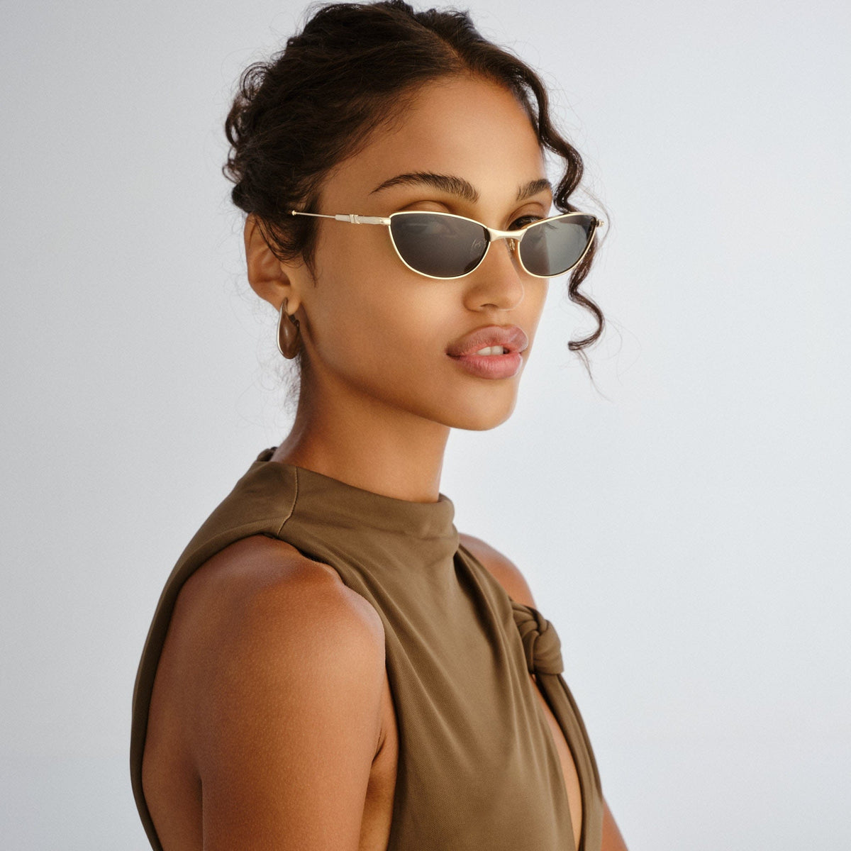 Le Specs Le Specs Thorned Sunnies - Gold LSU2627952 Le Specs Thorned Sunnies - Gold Splash Swimwear Sunnies 9324976449245