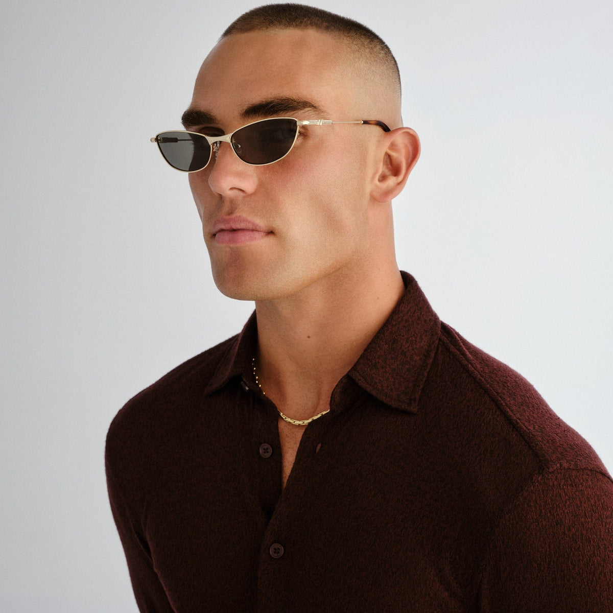Le Specs Le Specs Thorned Sunnies - Gold LSU2627952 Le Specs Thorned Sunnies - Gold Splash Swimwear Sunnies 9324976449245