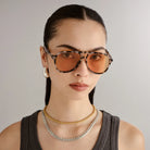 Le Specs Le Specs Tragic Magic - Cookie Tort LSP2552210 Le Specs Tragic Magic - Dark Olive Splash Swimwear Sunnies 9324976430298