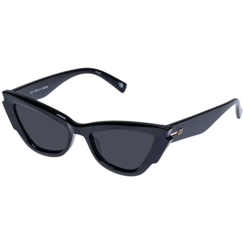 Le Specs Lost Days Sunnies LSP2352184 Splash Swimwear Sunnies Black 9324976400437