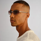 Le Specs Star Beam Sunnies - Silver Brown Grad LSU2552356 Le Specs Star Beam Sunnies - Silver Brown Grad Splash Swimwear Sunnies 9324976443021