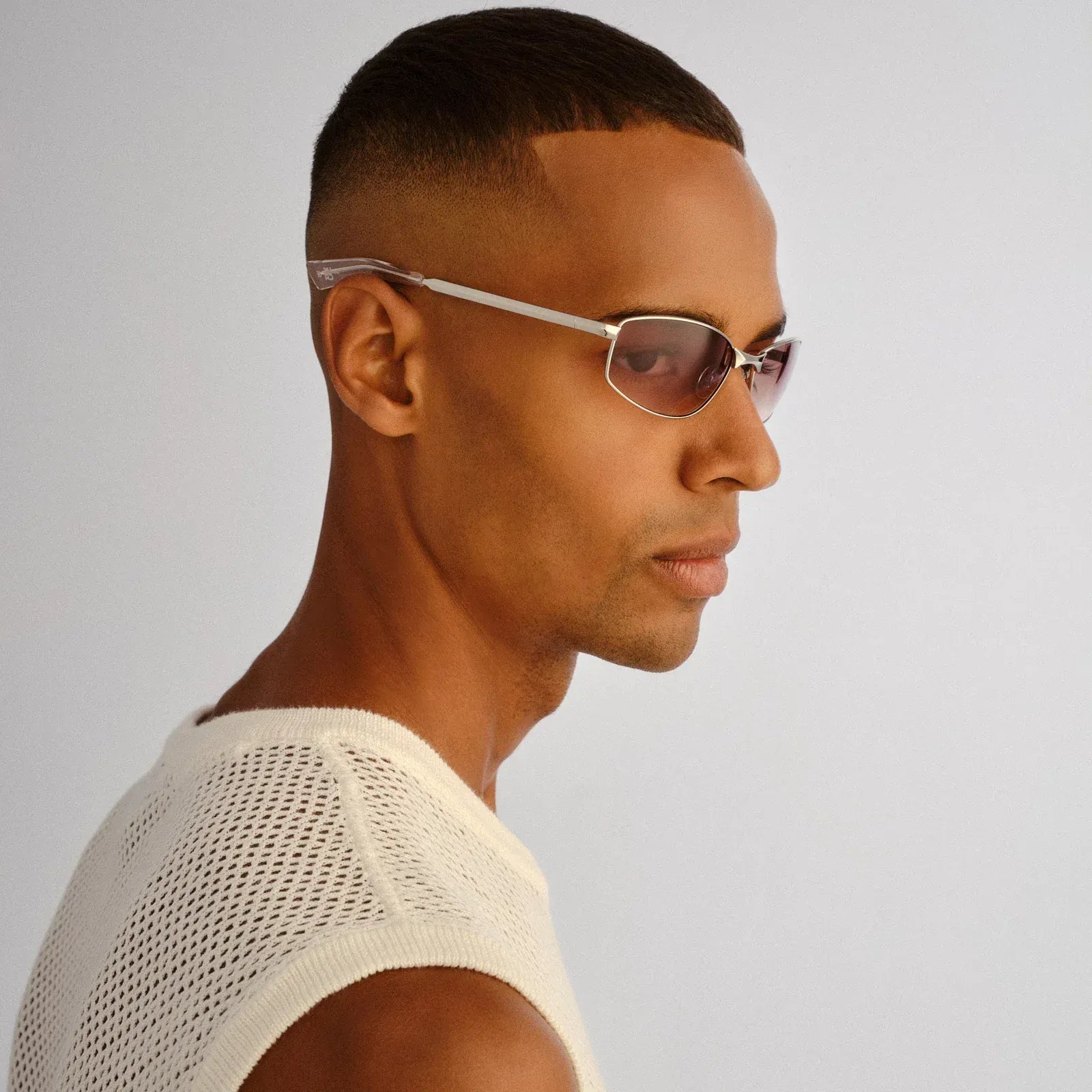 Le Specs Star Beam Sunnies - Silver Brown Grad LSU2552356 Le Specs Star Beam Sunnies - Silver Brown Grad Splash Swimwear Sunnies 9324976443021