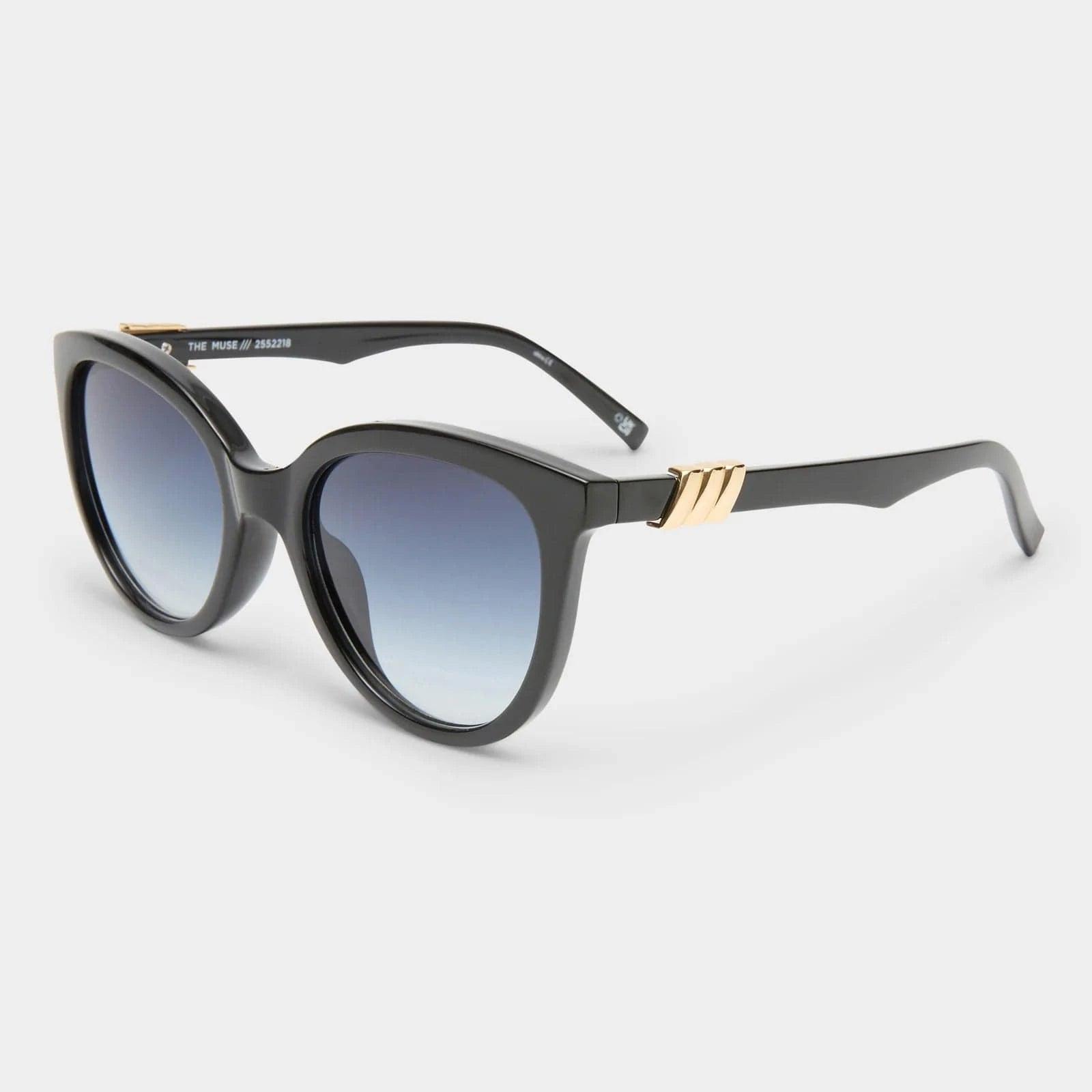 Le Specs The Muse Sunnies - Black LSP2552218 Le Specs The Muse Sunnies - Black Splash Swimwear Sunnies 9324976430373