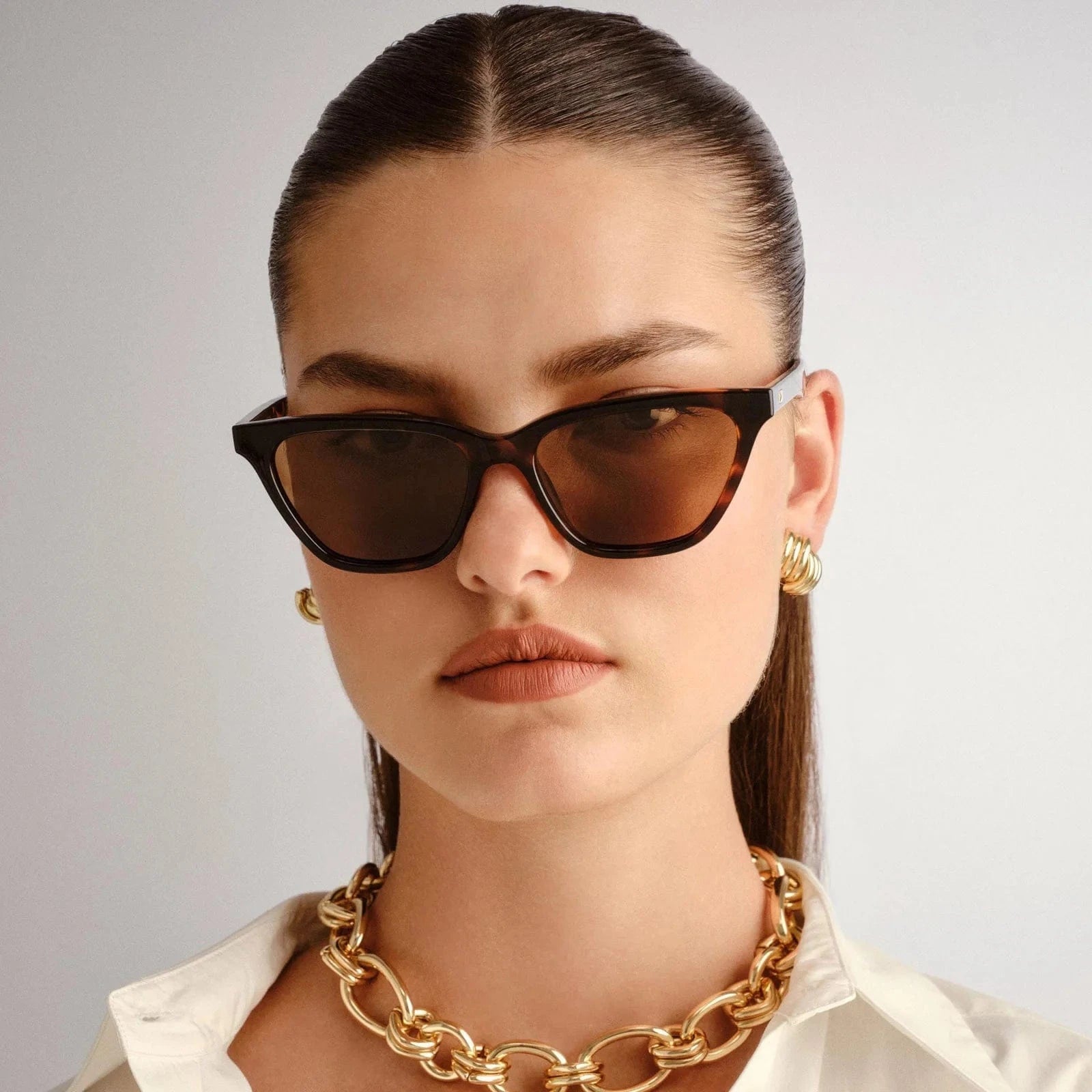 Le Specs Unfaithful Sunnies - Tort LSP2552176 Le Specs Unfaithful Sunnies - Black Splash Swimwear Sunglasses 9324976428332