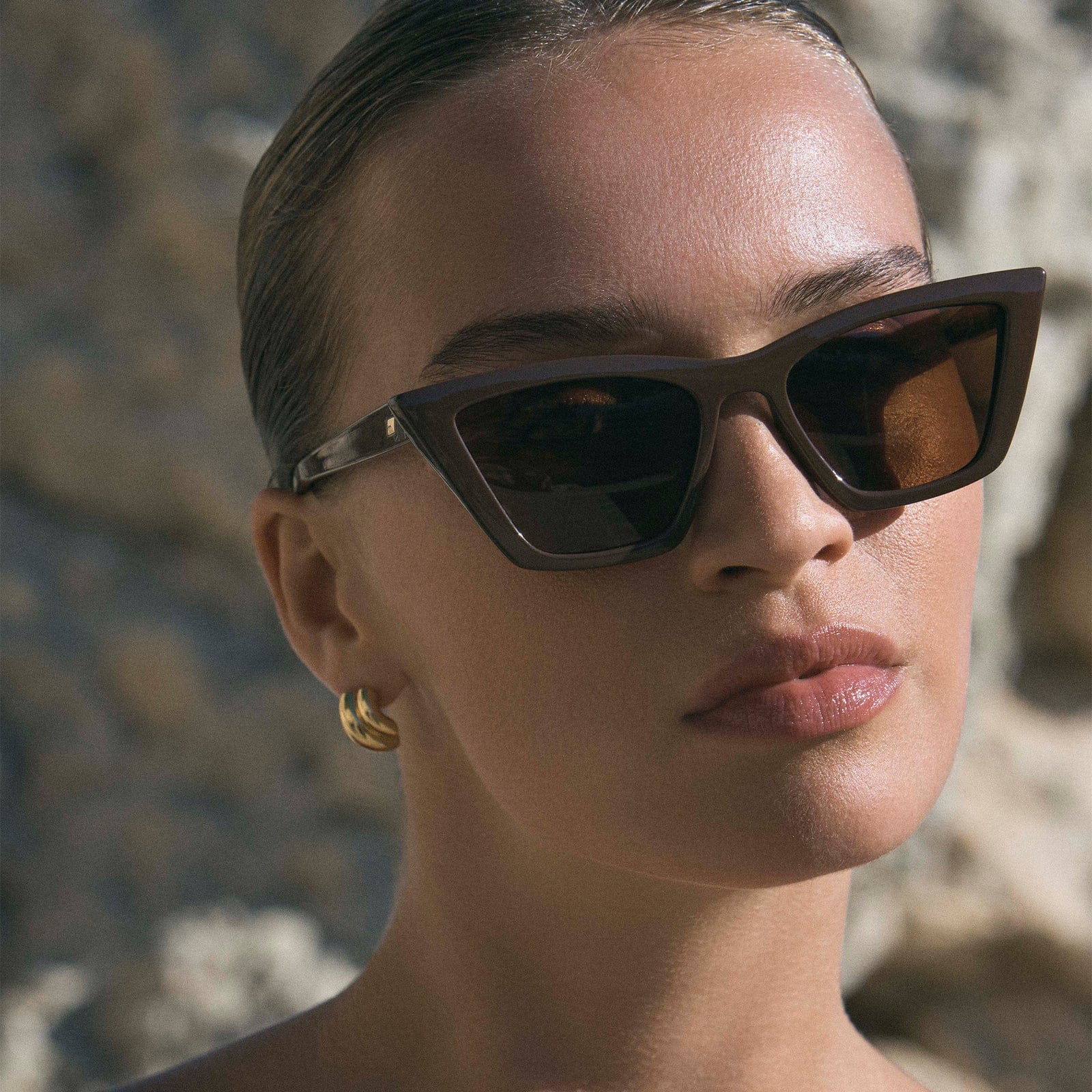 Le Specs Velodrome Sunnies - Cocoa LSP2652348 Le Specs Lunita Sunnies - Tort Smokey Brown Splash Swimwear Sunnies 9324976446480