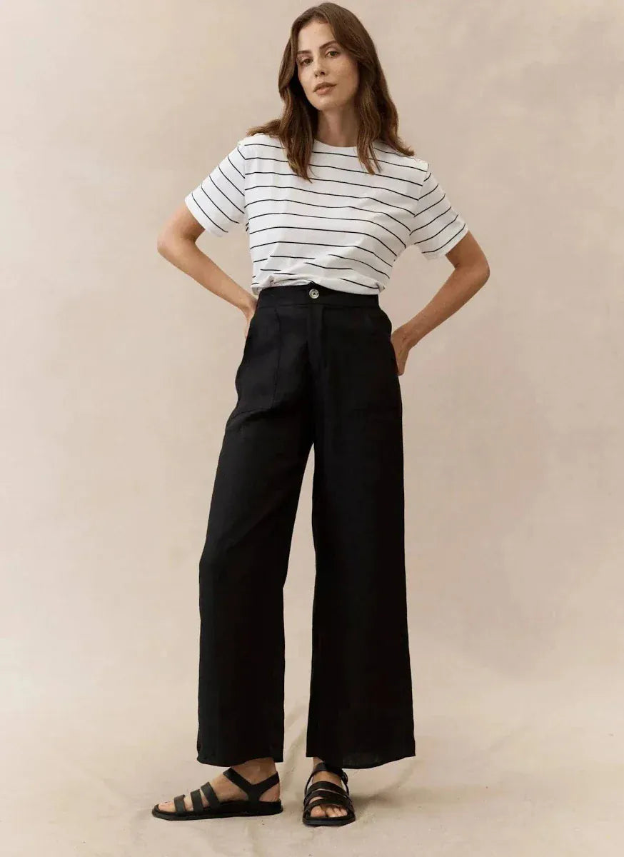 Little Lies Little Lies Jude Linen Pants Little Lies Jude Linen Pants Splash Swimwear Womens Pants