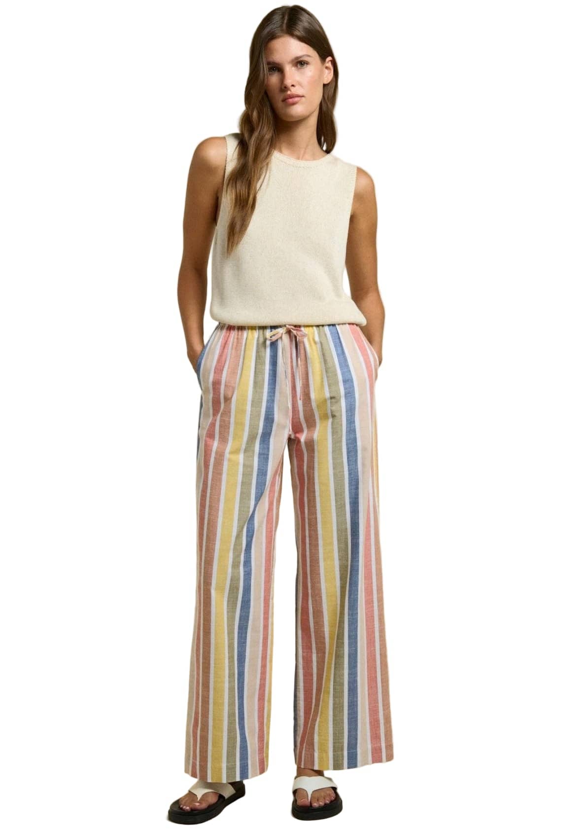 Little Lies Little Lies Sofie Pants - Stripe Little Lies Sofie Pants - Stripe Splash Swimwear