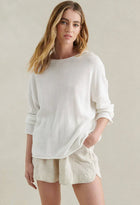 Little Lies Little Lies Spring Knit K23062604 Little Lies Spring Knit Splash Swimwear Tops White / S/M 1000029906