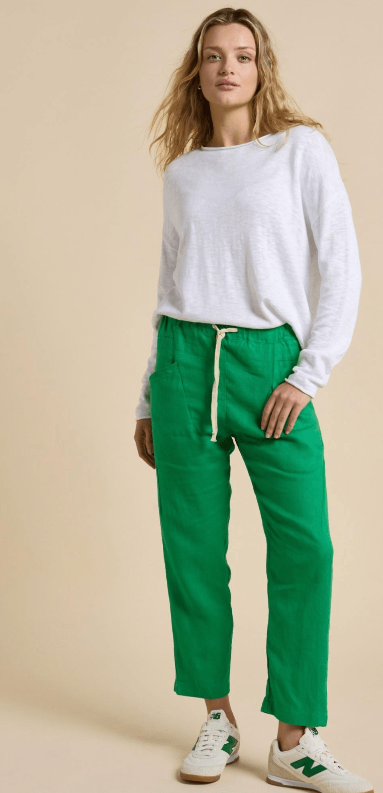 Little Lies Luxe Pants S19070401 Little Lies Luxe Pants Splash Swimwear Green / 8 1000026597