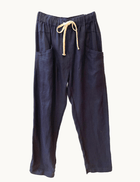 Little Lies Luxe Pants S19070401 Little Lies Luxe Pants Splash Swimwear Navy / 8 1000026012