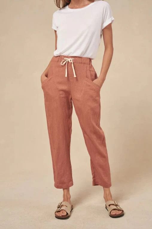 Little Lies S19070401 Teracotta / 8 Luxe Pants Little Lies Luxe Pants