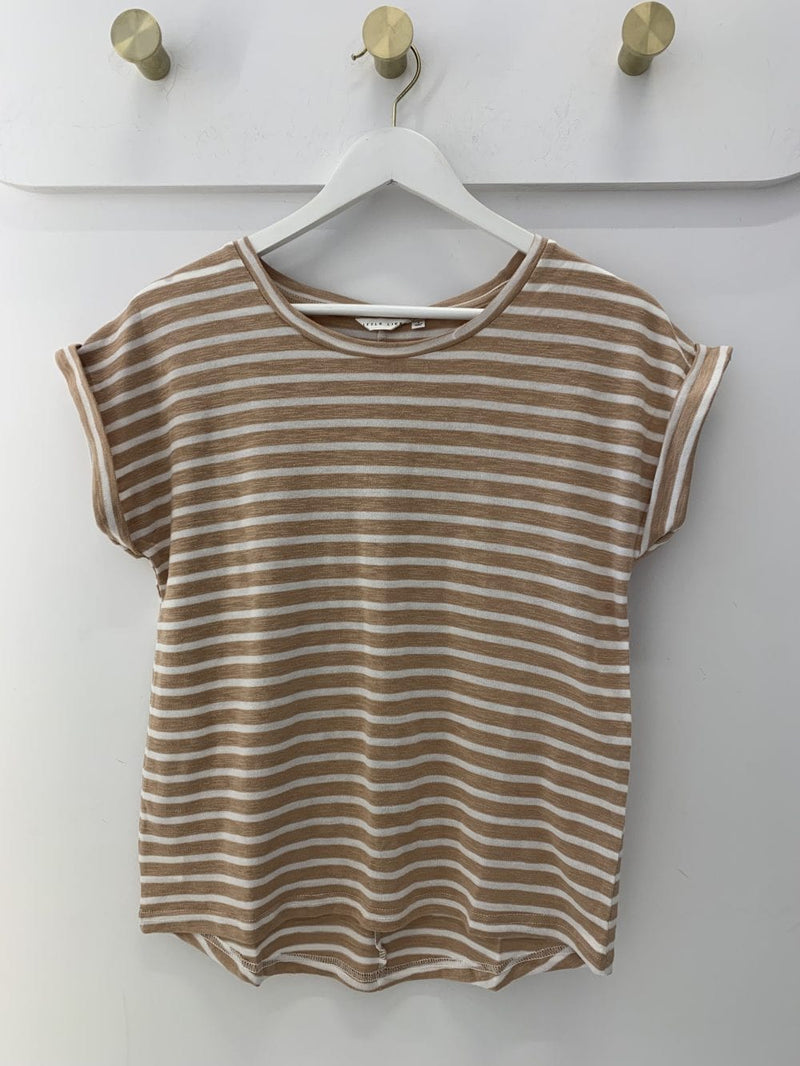 Little Lies Oscar Tee L17090401 Little Lies Oscar Tee Splash Swimwear Tops Tan* / S 1000018759