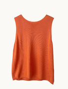 Little Lies Spring Tank - Orange Spring Tank - Orange Splash Swimwear Tops