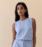 Little Lies Spring Tank Spring Tank Splash Swimwear Tops Cornflower Blue / S/M 1000027354