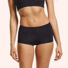 Love Luna First Period Swim Boyleg - Black First Period Swim Boyleg - Black Splash Swimwear Bikini Bottoms