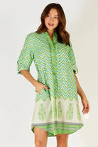 Lulalife Alex Shirtmaker Dress Alex Shirtmaker Dress Splash Swimwear