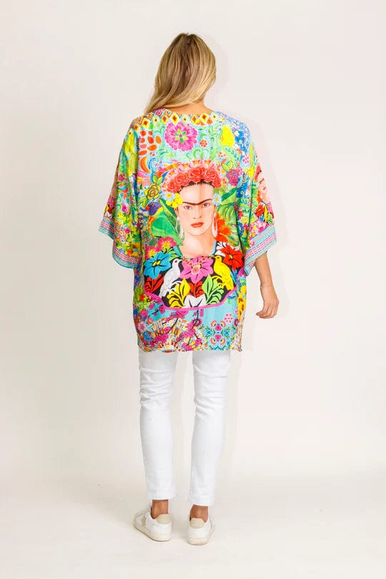 Bonita Short Kimono - Print - Rubyyaya - Splash Swimwear  - Dec 23, new clothing, tops, women clothing, womens top - Splash Swimwear 