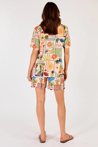 Lulalife Ellery Shirt Lulalife Ellery Shirt Splash Swimwear