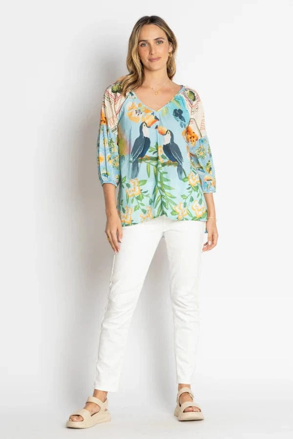 Lulalife Exotica Top - Multi Lulalife Melody Shirt Splash Swimwear