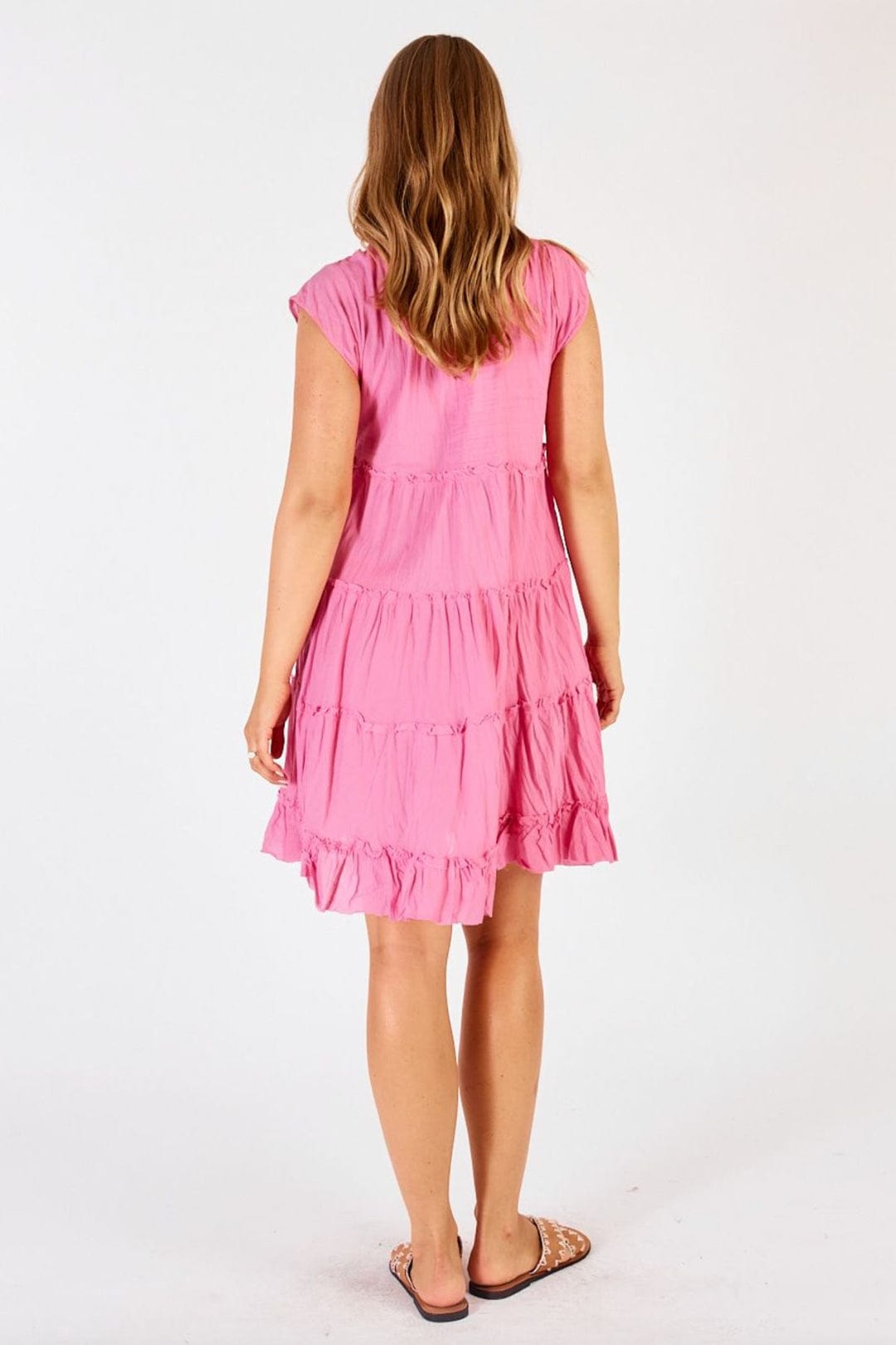 Lulalife Gwen Tiered Dress - Candy Lulalife Gwen Tiered Dress - Candy Splash Swimwear