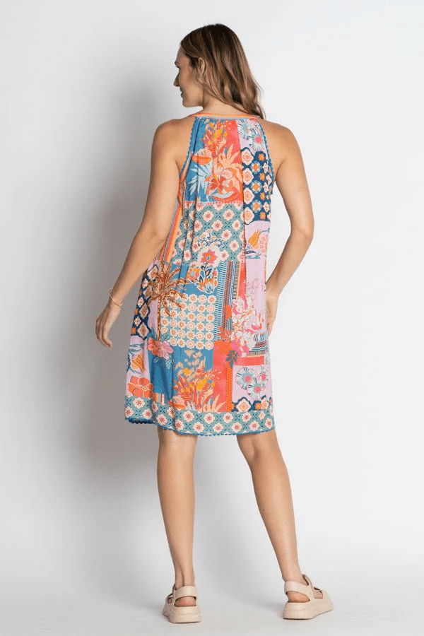 Lulalife Lulalife Asmara Sundress - Ocean Lulalife Asmara Sundress - Ocean Splash Swimwear Clothing