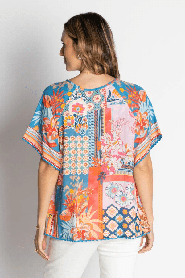 Lulalife Lulalife Asmara Top - Ocean Lulalife Asmara Top - Ocean Splash Swimwear Clothing