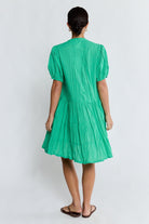 Lulalife Lulalife Marilyn Button Dress - Sea Lulalife Marilyn Button Dress - Sea Splash Swimwear Dresses