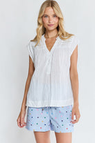 Lulalife Lulalife Marilyn Top - White Lulalife Marilyn Top - White Splash Swimwear Tops