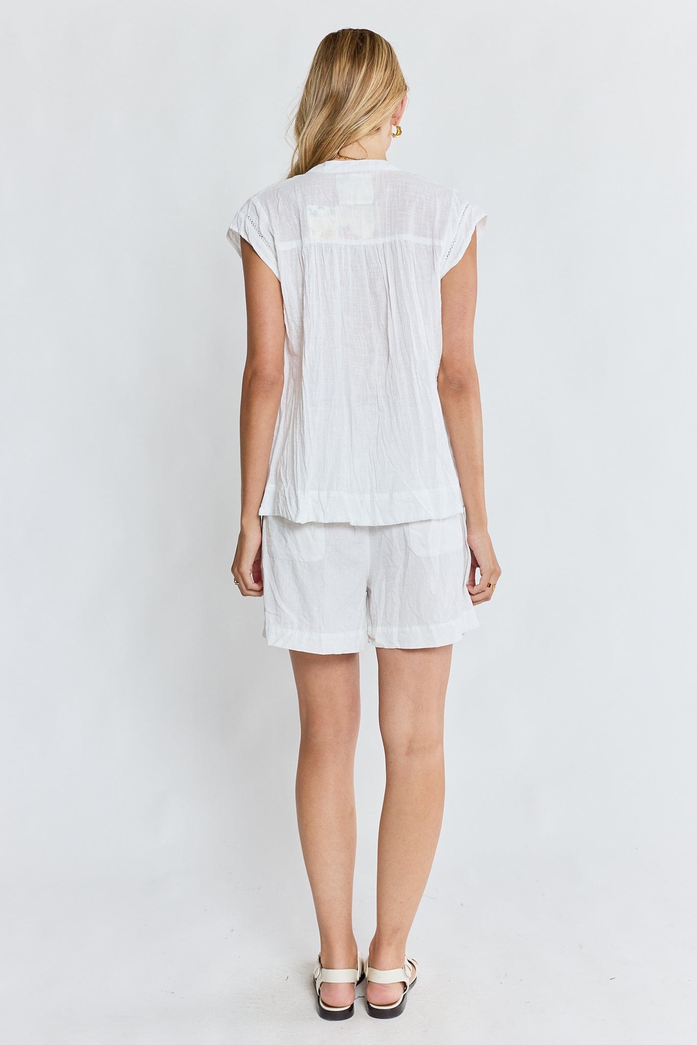Lulalife Lulalife Marilyn Top - White Lulalife Marilyn Top - White Splash Swimwear Tops