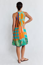 Lulalife Lulalife Rhea Sundress Lulalife Rhea Sundress Splash Swimwear Dresses